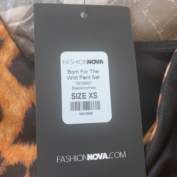 Sexy black and Leopard print 2piece - Picture 4 of 4